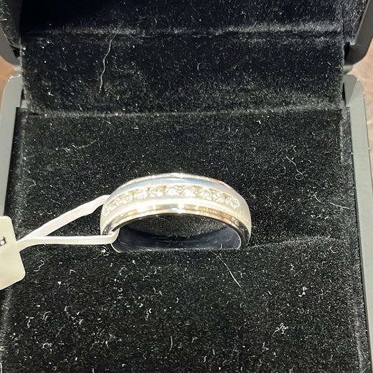 Men Natural diamond - 14KW - 0.50ctw G/SI2 #9.5 - Natural diamond - 34251