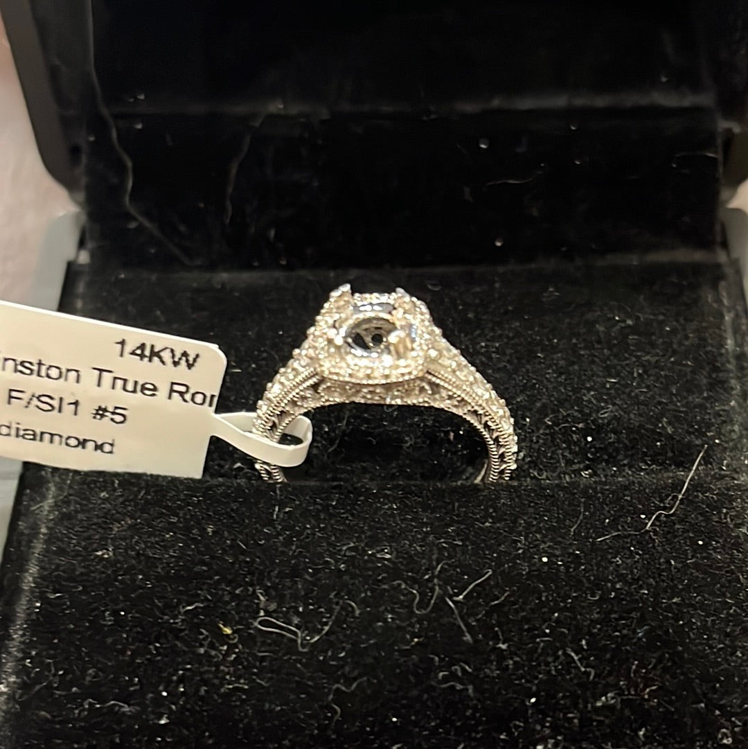 Paul Winston True Romance - 14KW - 0.50ctw F/SI1 #5 - Natural diamond - 34153