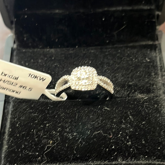 Square bridal - 10KW - 0.25ctw H/SI2 #6.5 - Natural diamond - 34448