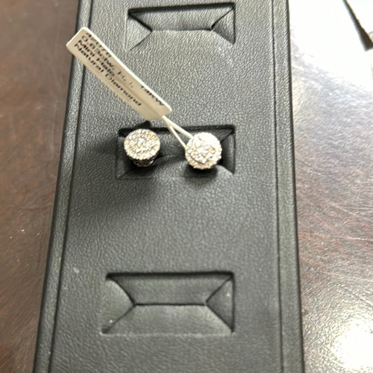 Mini Halo 0.63ctw. H. I. 14KW - Natural Diamond 42076