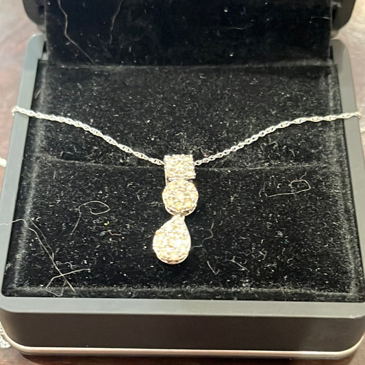 Pear round square - 10KW - 0.50ctw I/SI2 - Natural diamond - 34379