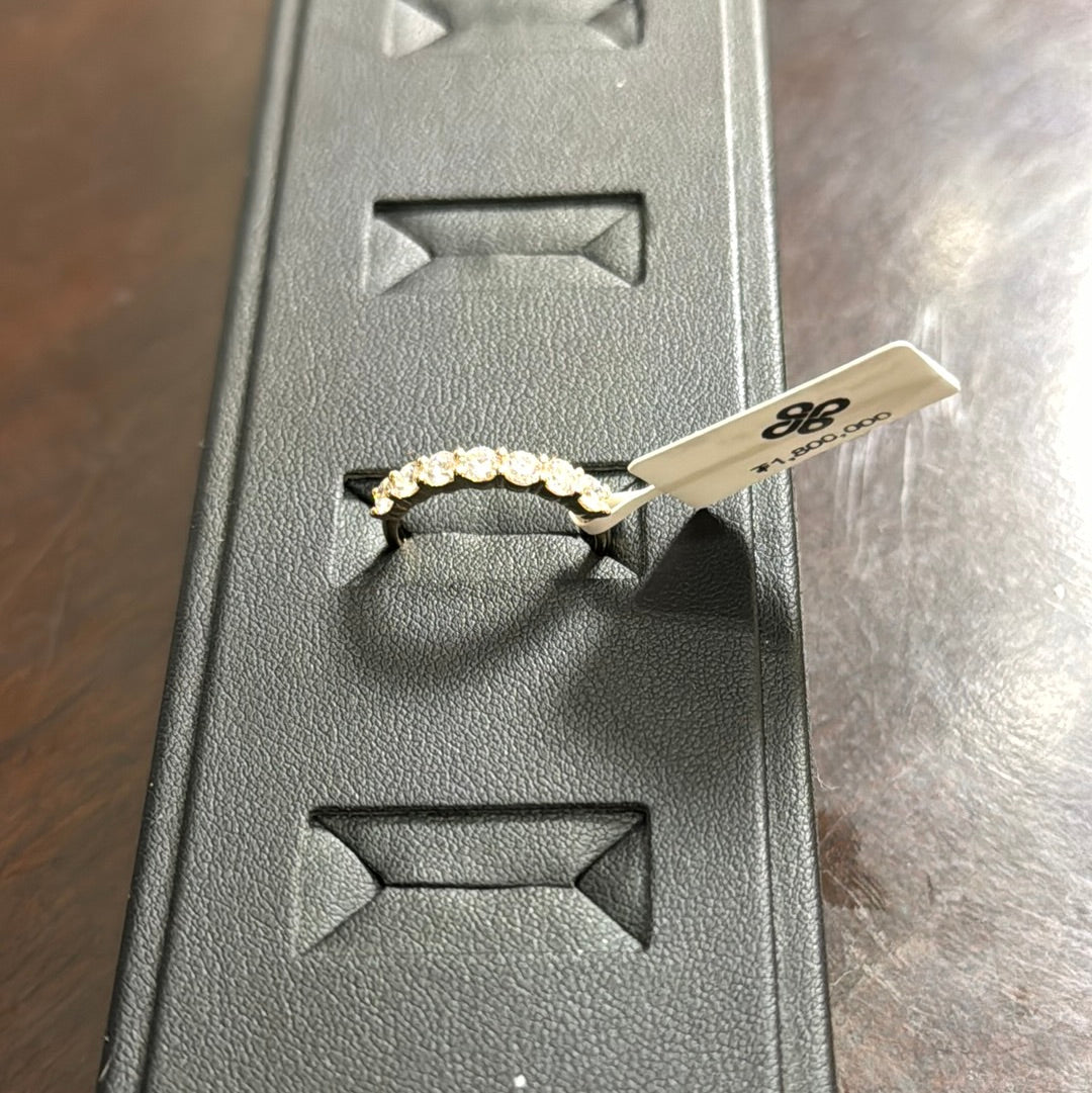 7 stone 1ctw D.VS1 #7 14KY - Moissanite 42049