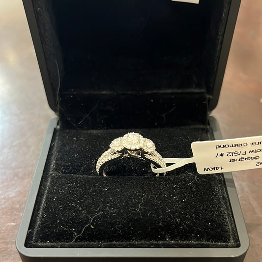 PPF designer - 14KW - 0.83ctw F/SI2 #7 - Natural diamond - 34392