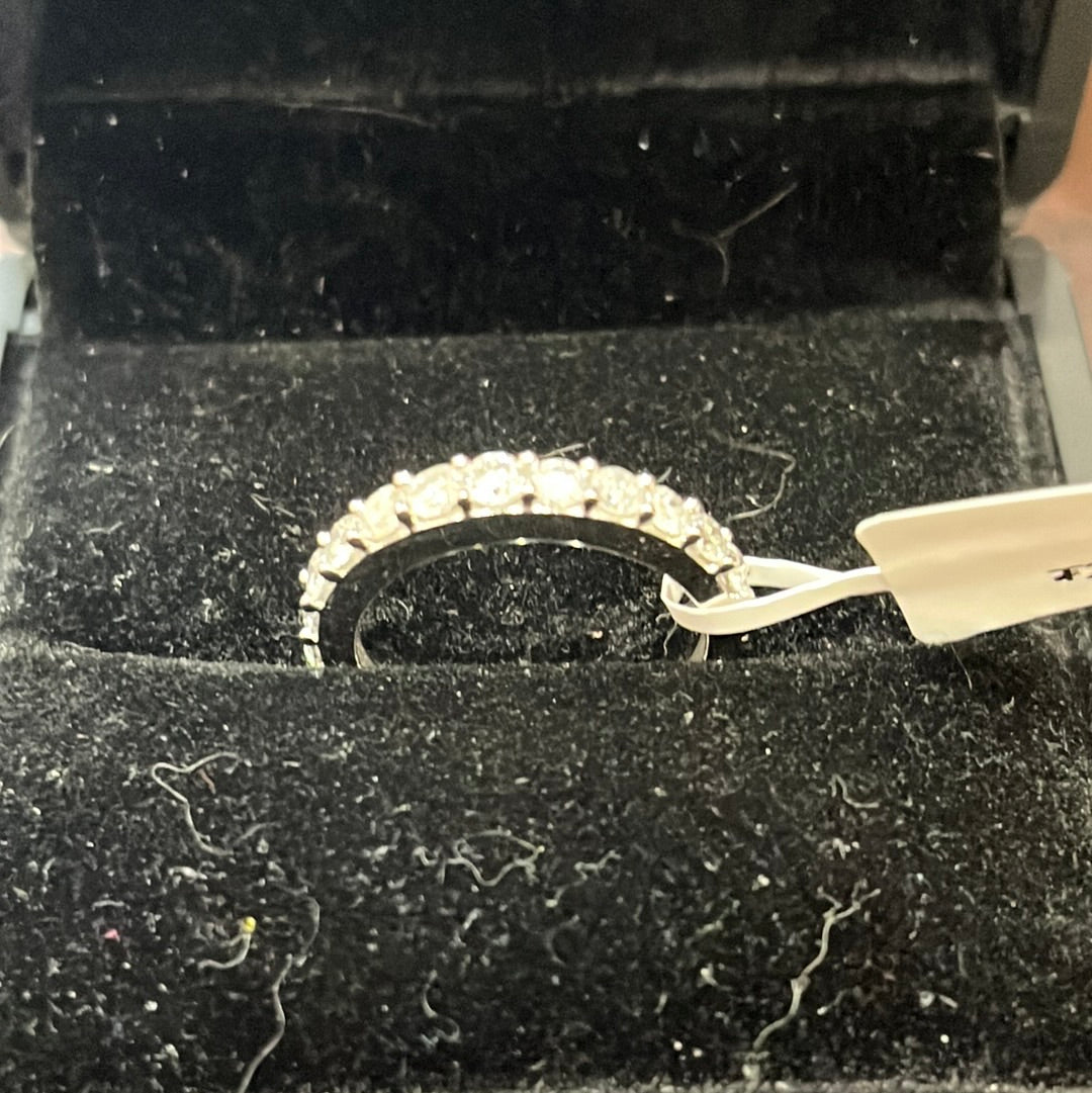 Half Eternity band - 10KW - 1ctw H/I3 #7 - Natural diamond - 34434