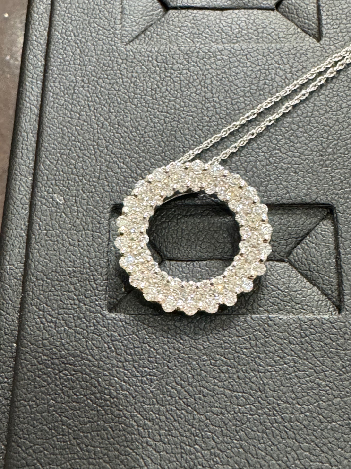 Mini Circle 1ctw. H. SI3. 10KW - Natural Diamond 42070