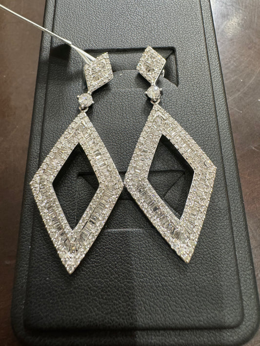 Hollywood Red carpet 3.75ctw. G/H. SI1/SI3. 14KW - Natural Diamond 42091