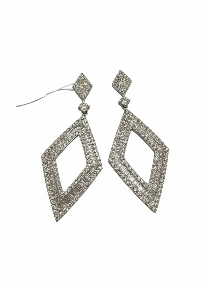 Hollywood Red carpet 3.75ctw. G/H. SI1/SI3. 14KW - Natural Diamond 42091
