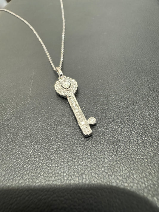 Pear key - 0.33ctw 0.20ct G/SI2 - 14KW - Natural Diamond