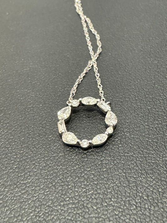 Round multi shape - 0.25ctw 18' G/SI2 - 14KW - Natural Diamond