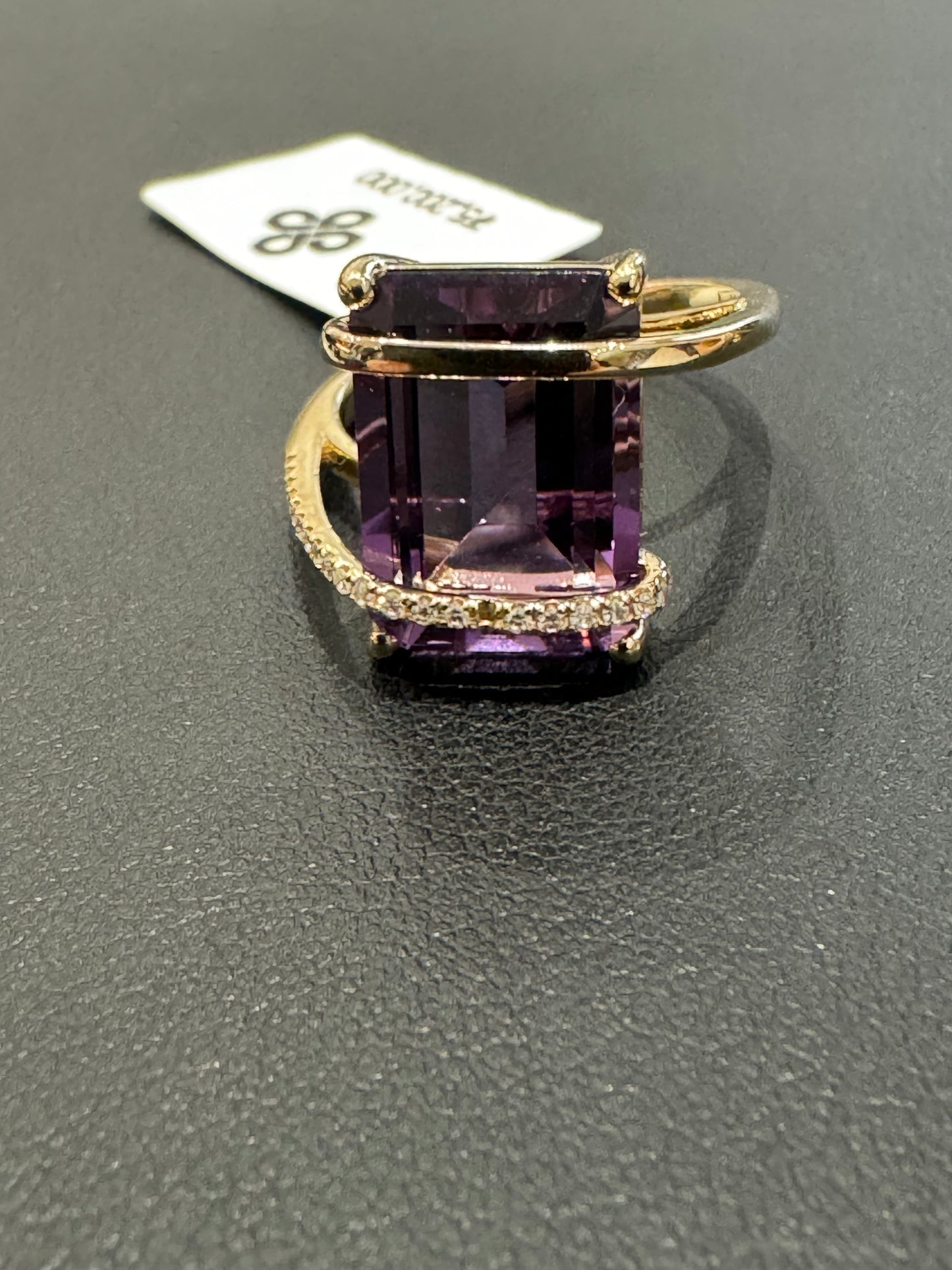 EFFY RSVP: $3124 - 6.10ct 0.09ctw #7 - 14KY - Amethyst Dmd