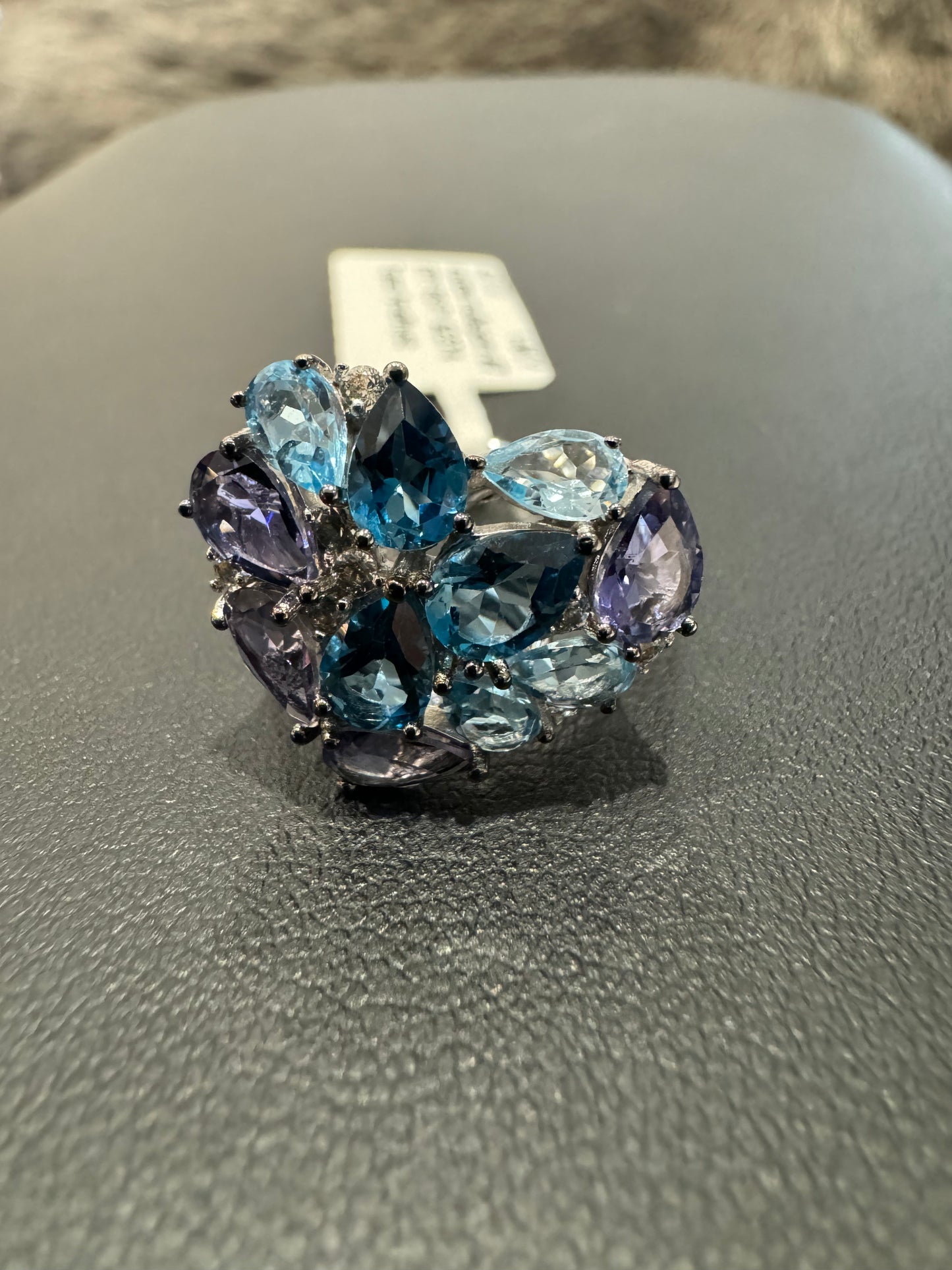 EFFY RSVP: $2374 - 4.50ctw multigem #7 - 14KY - Topaz Amethyst Citr