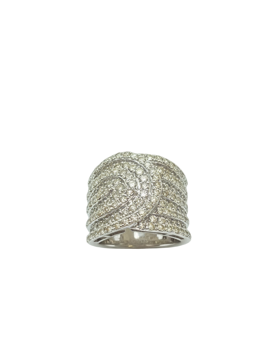 Wrap band - 10KW - 2ctw I/SI2 #8 - Natural diamond - 34337