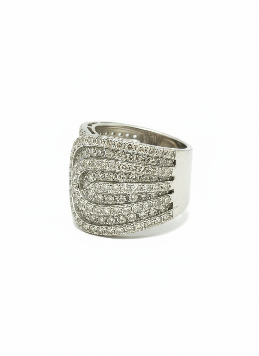 Wrap band - 10KW - 2ctw I/SI2 #8 - Natural diamond - 34337