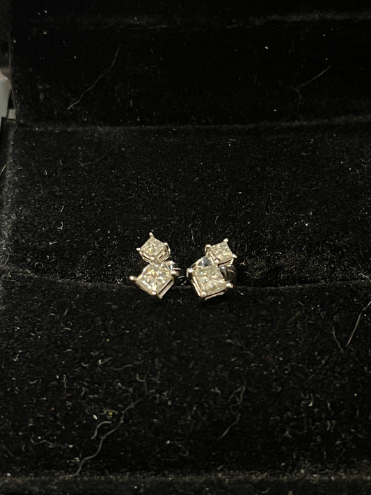 Double princess - 10KW - 0.50ctw H/SI2 - Natural diamond - 34397