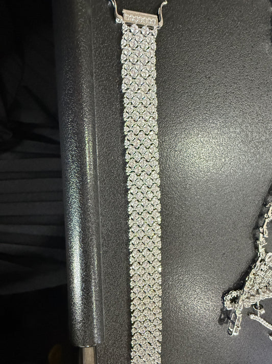 Bracelet - 925S - Cubic Zirconia - 43466