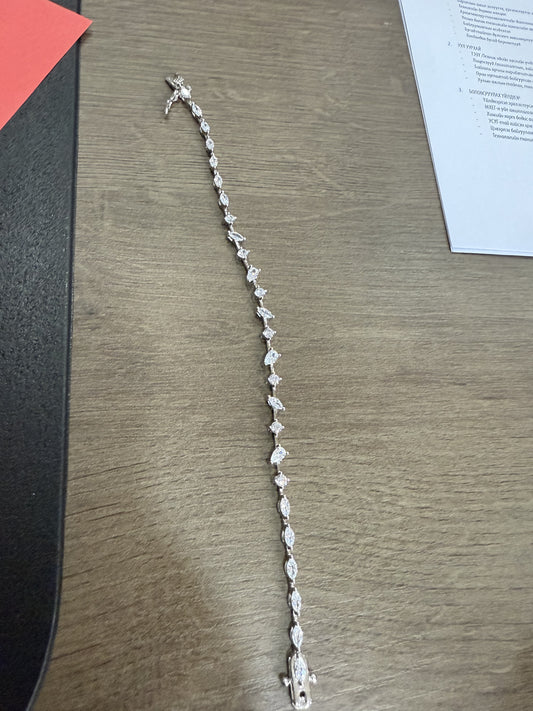 Bracelet - 925S - Cubic Zirconia - 43468