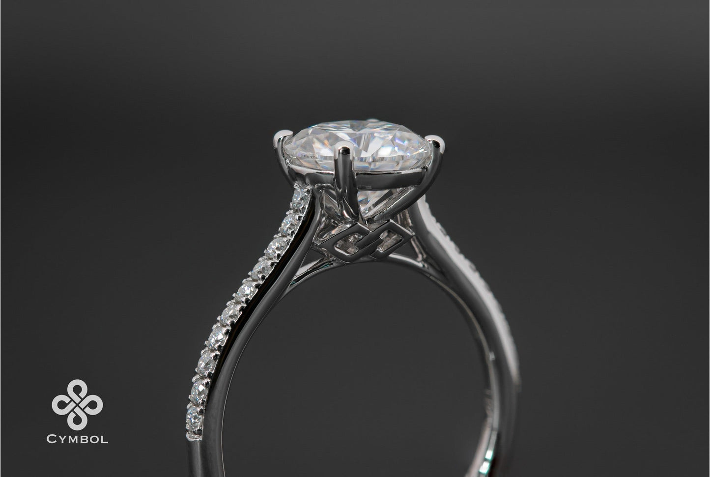 1ct D/VVS1 31007832 - 14KW - Moissanite - 13088W1-5