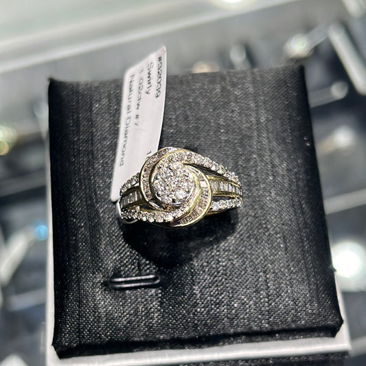 Swirly - 10KY - 1.02ctw #7 - Natural Diamond - 32039