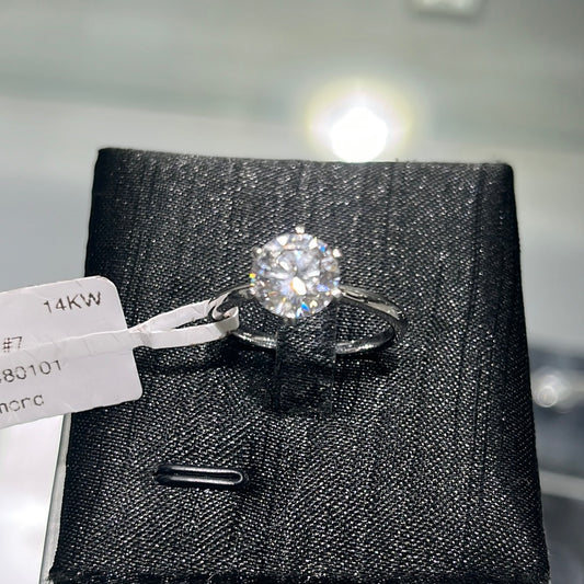 Lab Diamond 2ct. E. VS1. #7 14KW - 124480101 - 23026