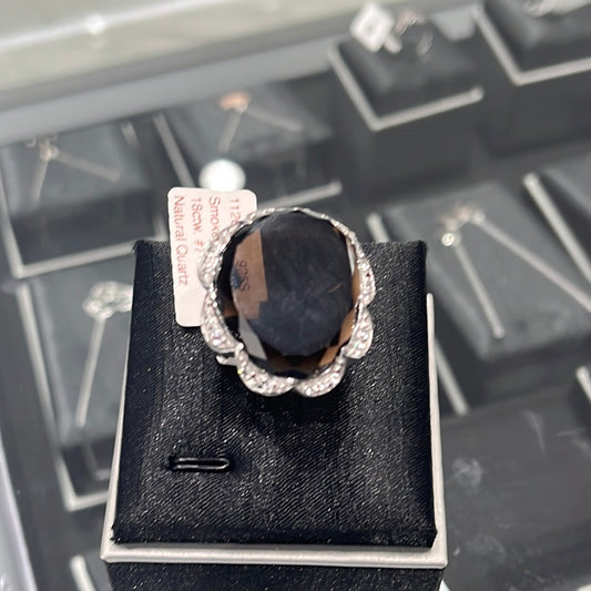 Smokey Quartz 18ctw. #7 925S - 11263