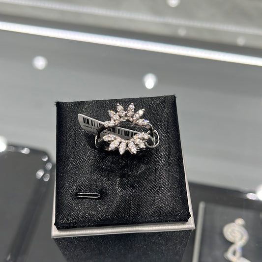 Flower double - 14KW - 0.60ctw #7.5 - Natural Diamond - 32044