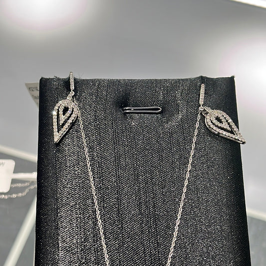 Double Drop - 10KW - 0.25ctw - Natural Diamond - 32192