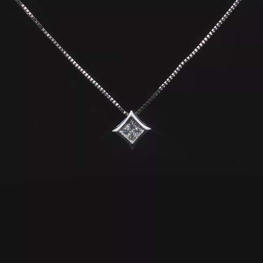 0.10ct G/SI1 Star Princess - 14KW - Natural Diamond - 64280