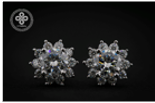 Flower Earrings 0.5 - 14k yellow gold - 10006Y0.5