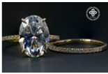 Big Oval Band 8 - 14k yellow gold - 13030