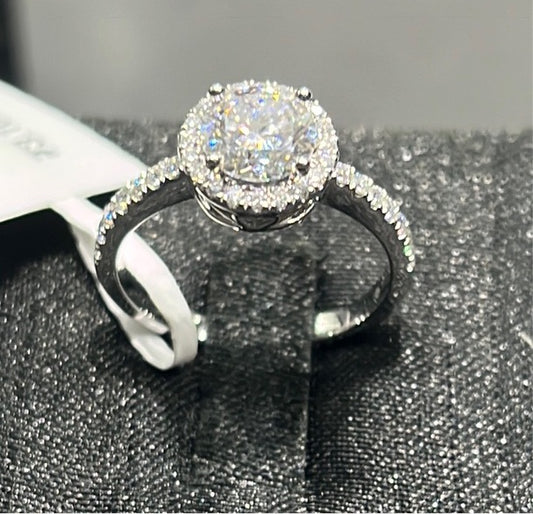 Halo 1 - 14k white gold - 13059W