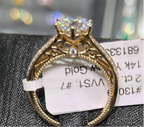 Vera Wang 2 - 14k yellow gold - 13039Y